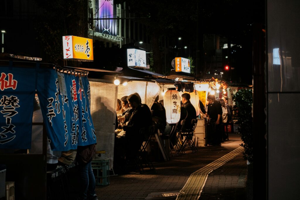 Evening Yatai at Nakasu